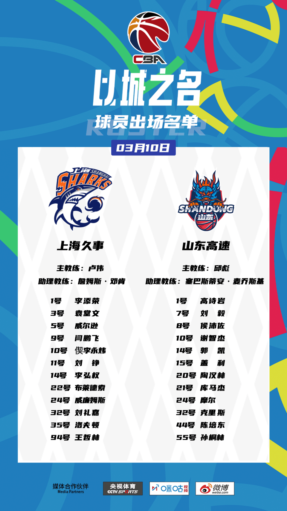 上海队客场击败山东队,迅速反弹