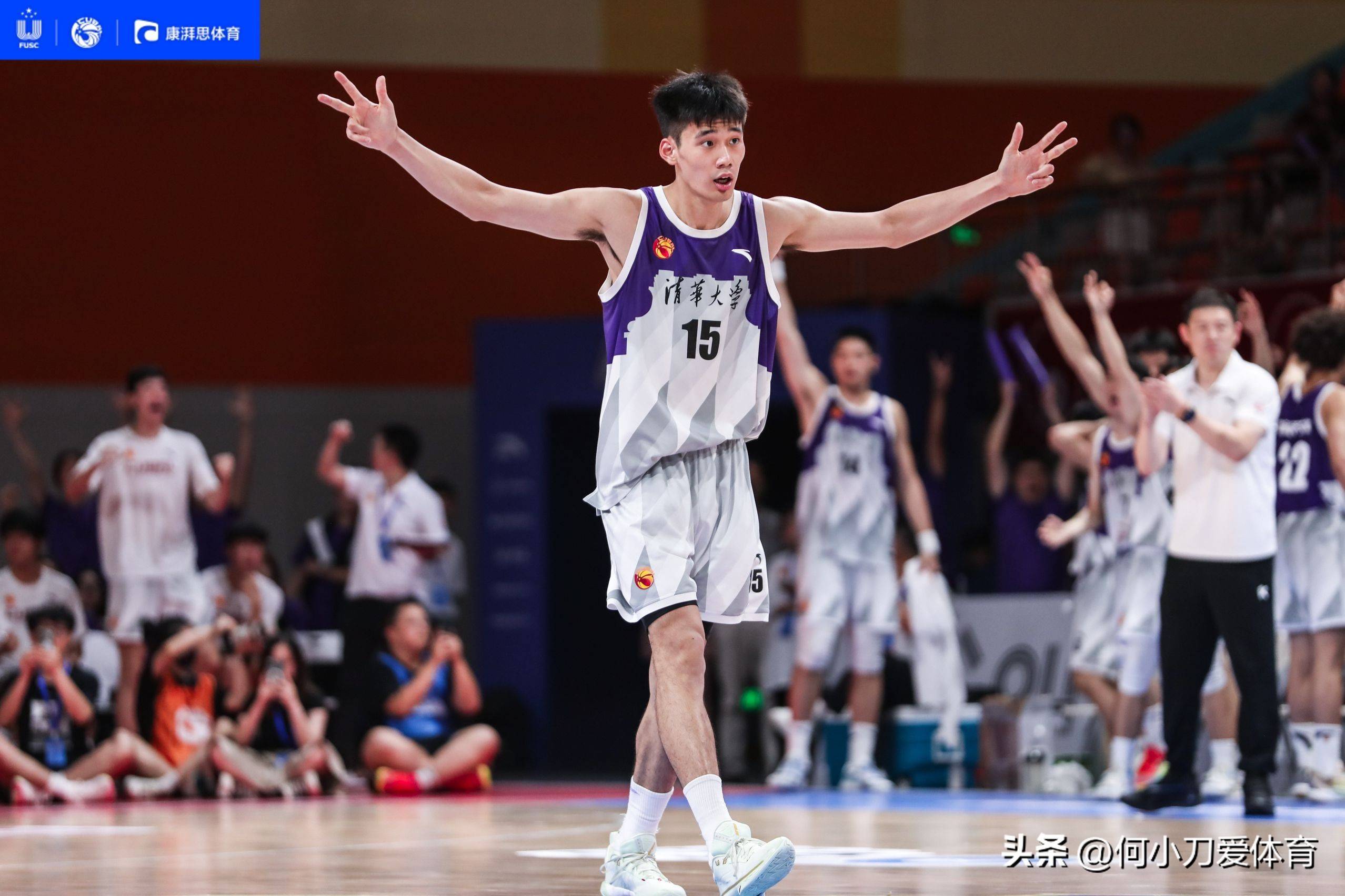 福建男篮精英阵容发威，疯狂横扫对手